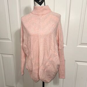 FRANK LYMAN Design Collection Pink Mock Neck Sweater